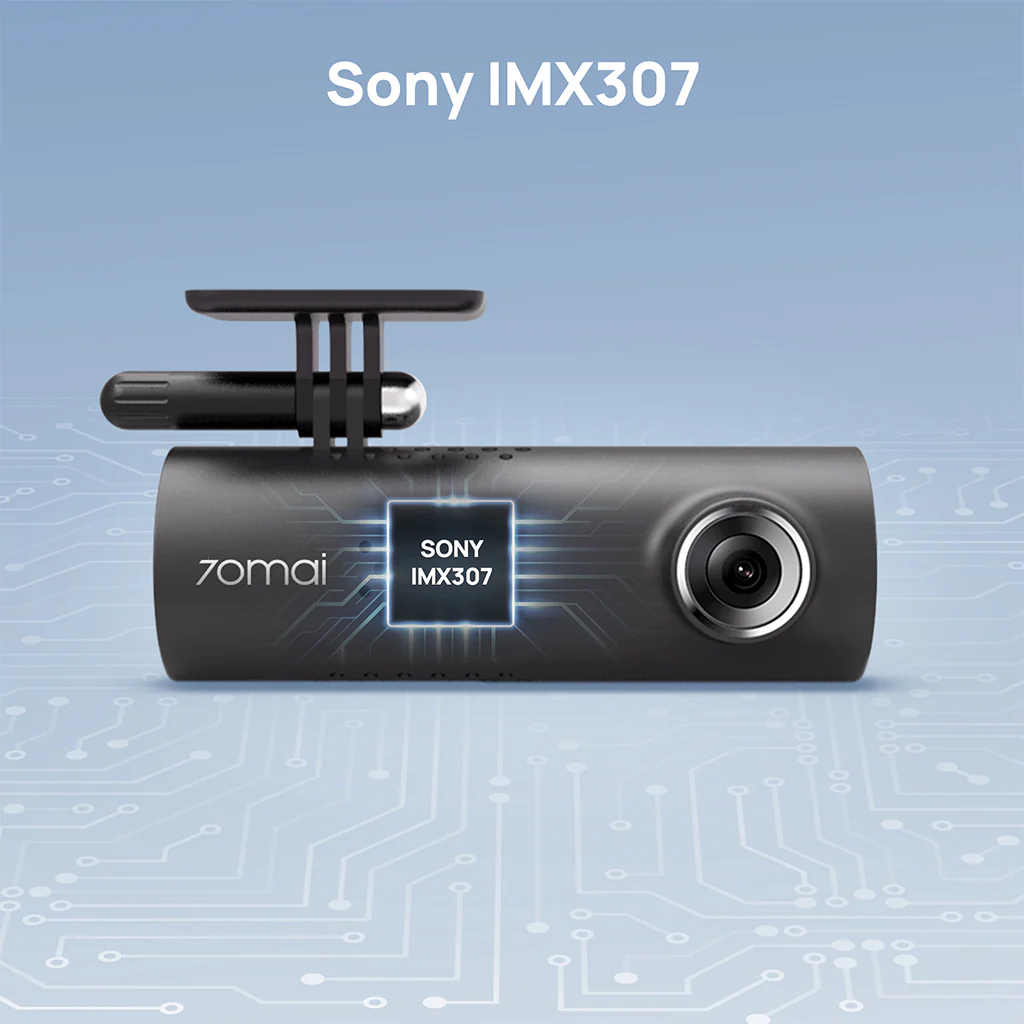70mai Dash Cam 1S 1080P with 130° FOV & Voice Control - Image 3