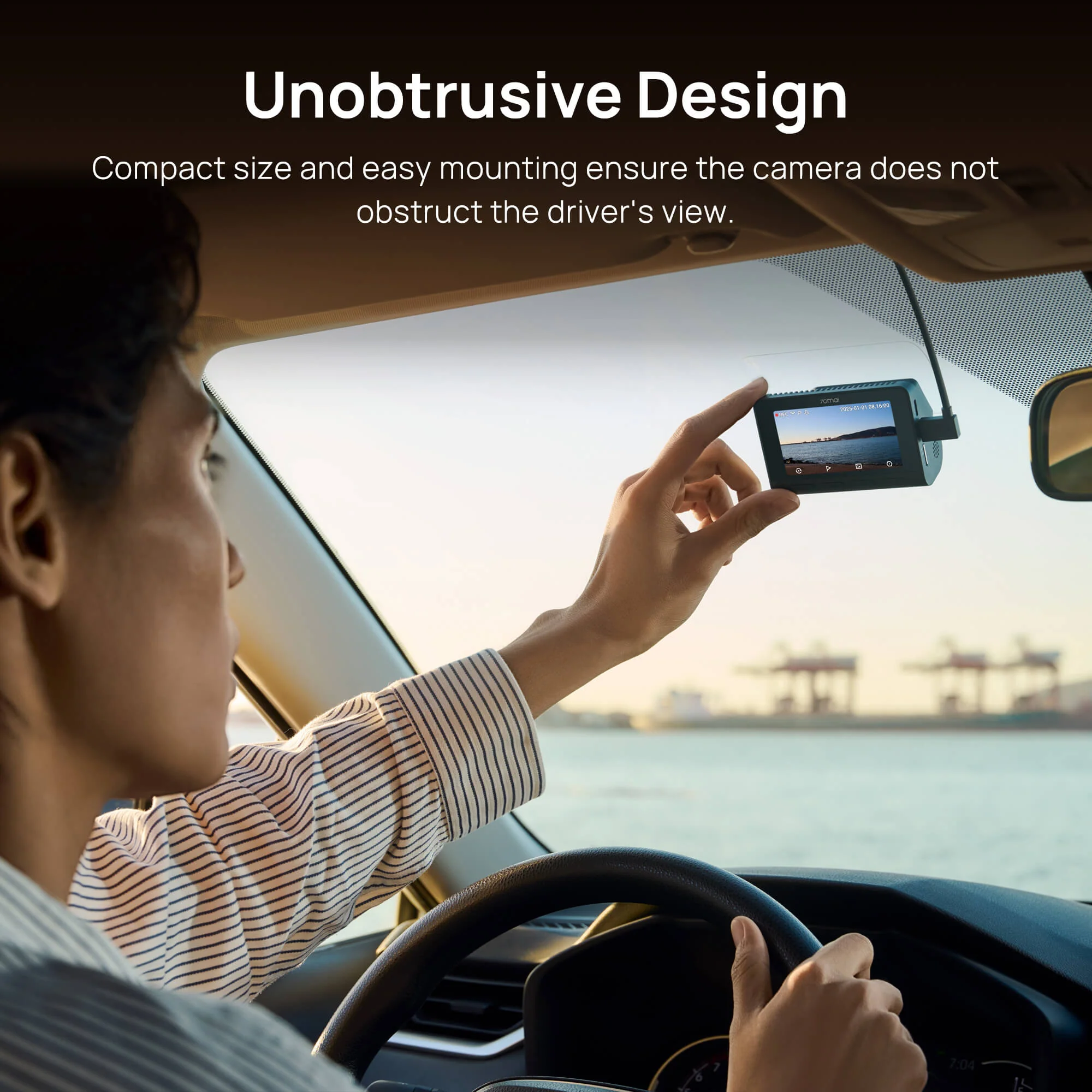 70mai Dash Cam 4K A810S with Sony STARVIS 2 IMX678, License Plate Enhancement, Buffered Emergency Record, Supercapacitor & 4G LTE - Image 13