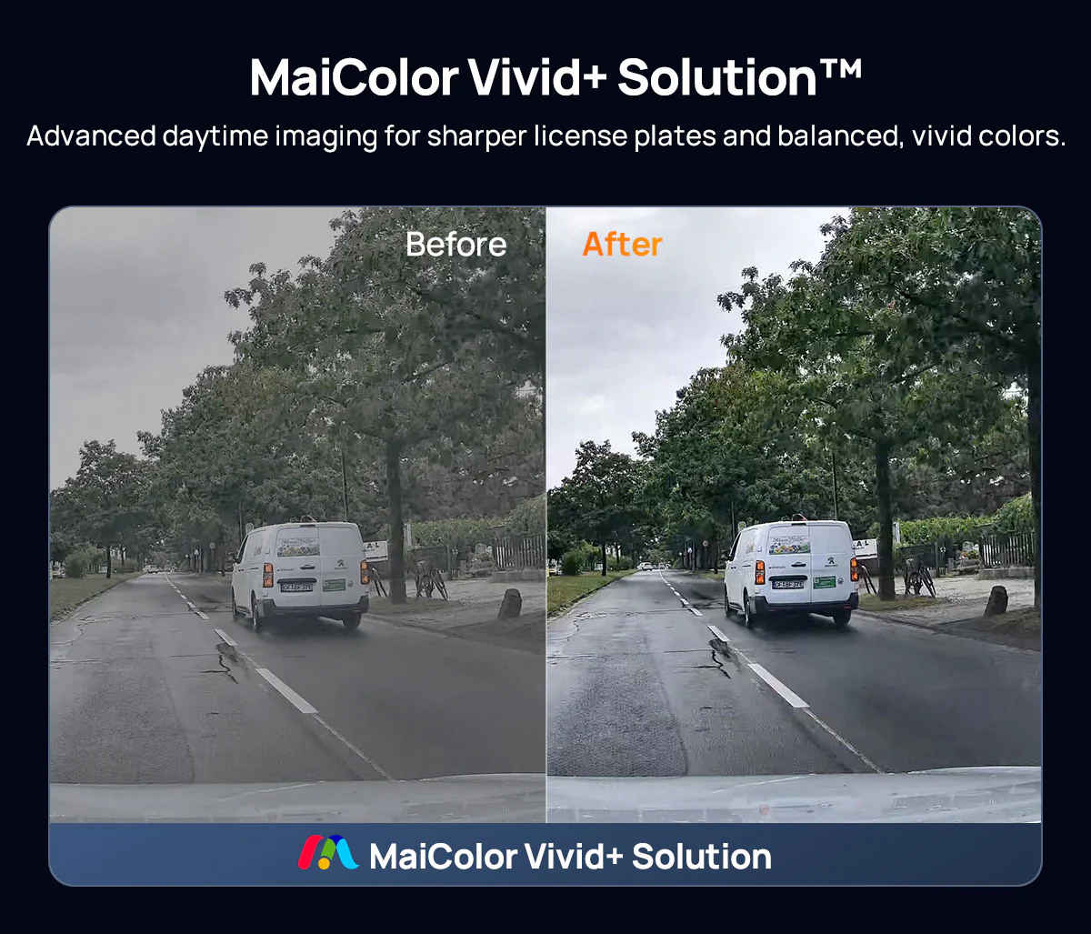 70mai Dash Cam 4K M800 with Built-In eMMC, Dual Sony STARVIS 2, HDR Recording, 4G LTE & Compact Design - Image 8