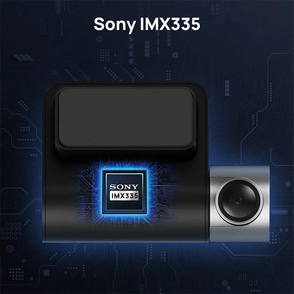 70mai Dash Cam A500S 2.7K HD with 2-Inch Screen & Dual-Channel Supported - Image 11