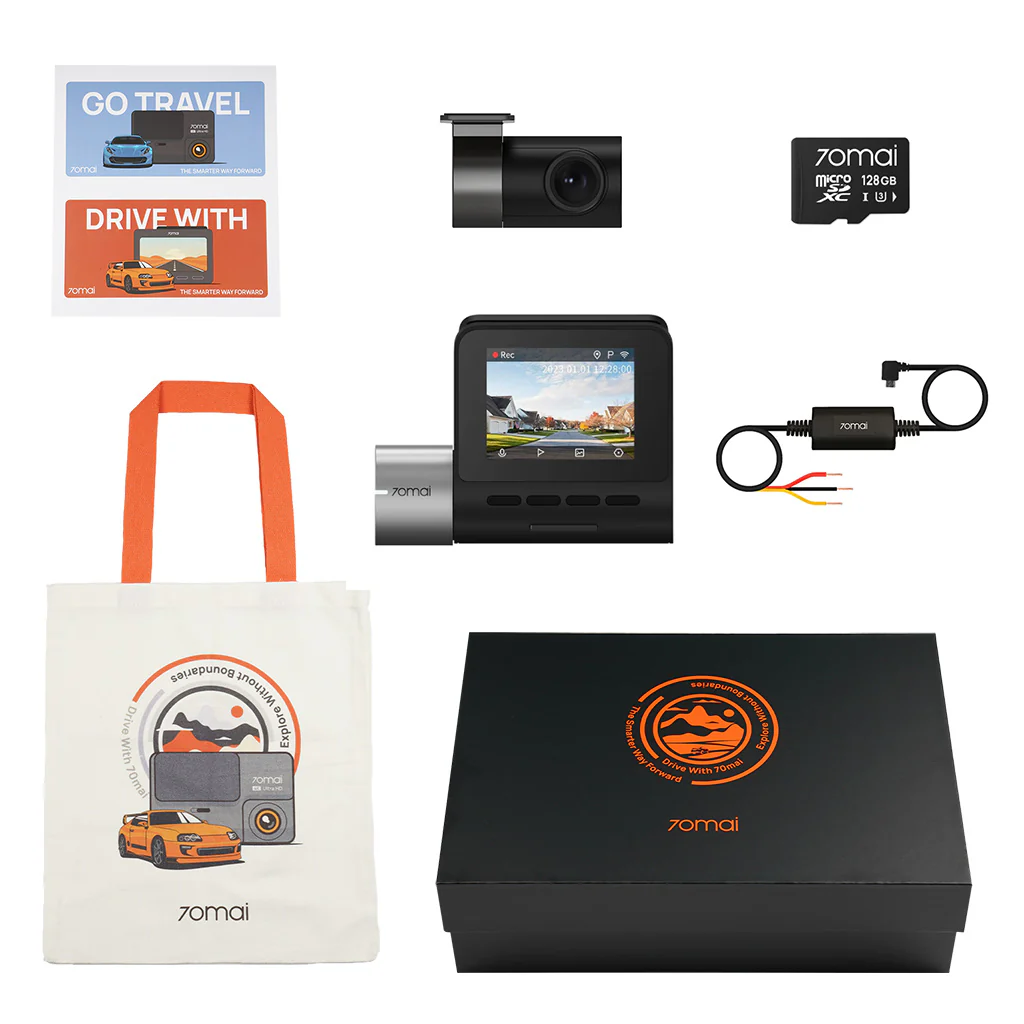 70mai Dash Cam A500S 2.7K HD with 2-Inch Screen & Dual-Channel Supported - Image 14