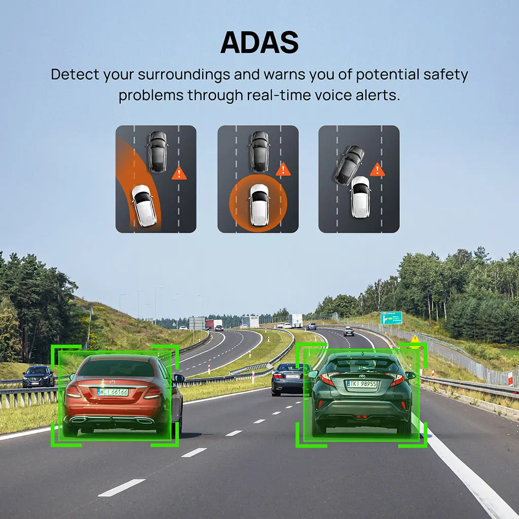 70mai Dash Cam A510 2.7K HD with Sony STARVIS 2, 4G LTE & Dual HDR Supported - Image 13