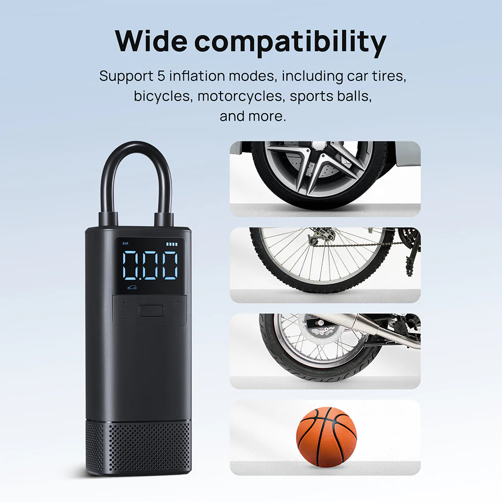 70mai Air Compressor TP05 Wireless Portable Tire Inflator 150PSI Fast Inflation - Image 7