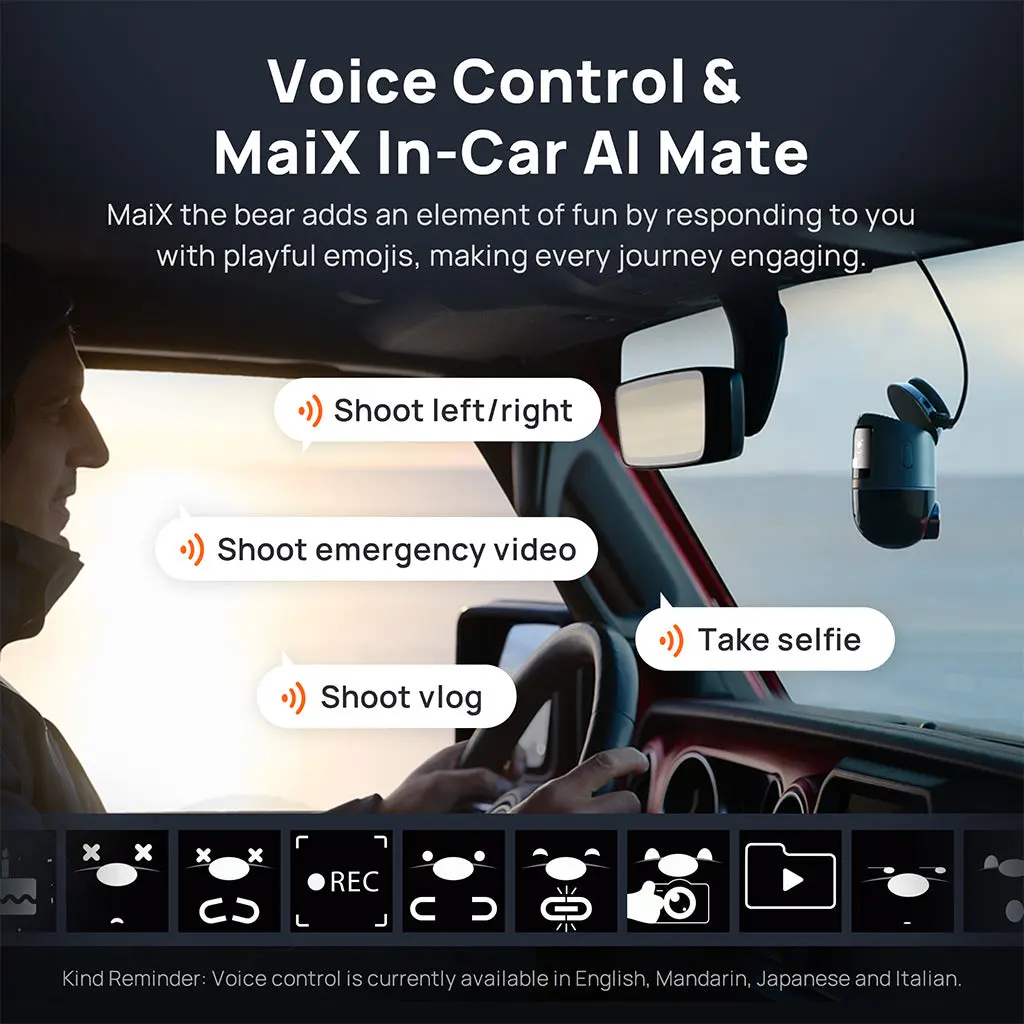 70mai Dash Cam 4K Omni 360 Full View with Dual Sony STARVIS 2, AI 2.0 & 4G LTE Supported - Image 12