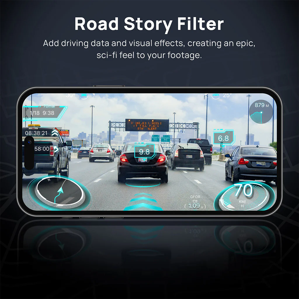 70mai Dash Cam 4K Omni 360 Full View with Dual Sony STARVIS 2, AI 2.0 & 4G LTE Supported - Image 18