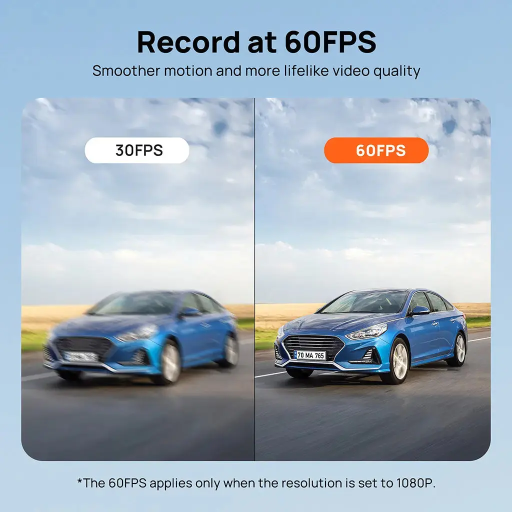 70mai Dash Cam Omni 360° Full View with Built-In eMMC, AI Detection & 4G LTE Supported - Image 10