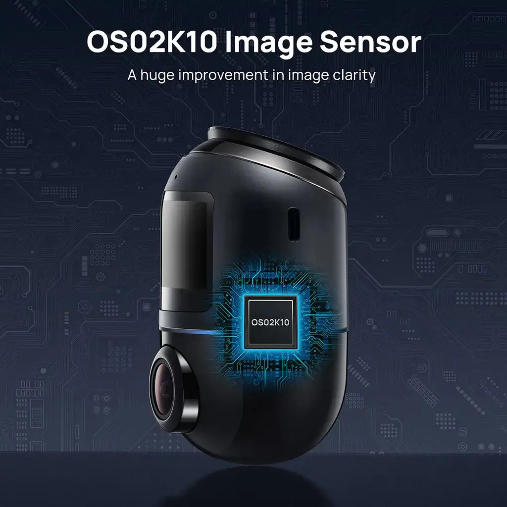 70mai Dash Cam Omni 360° Full View with Built-In eMMC, AI Detection & 4G LTE Supported - Image 13
