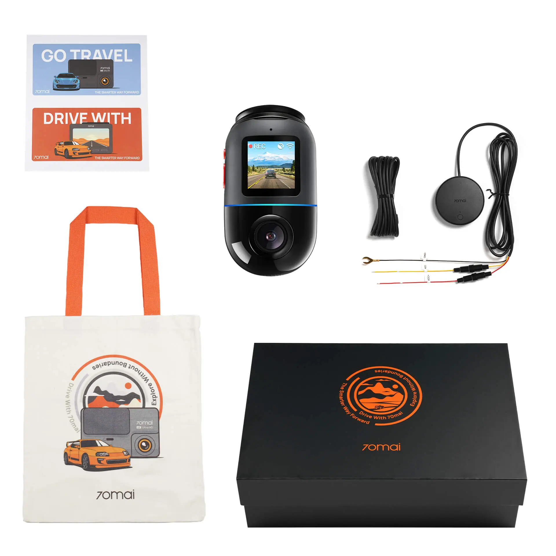 70mai Dash Cam Omni 360° Full View with Built-In eMMC, AI Detection & 4G LTE Supported - Image 22
